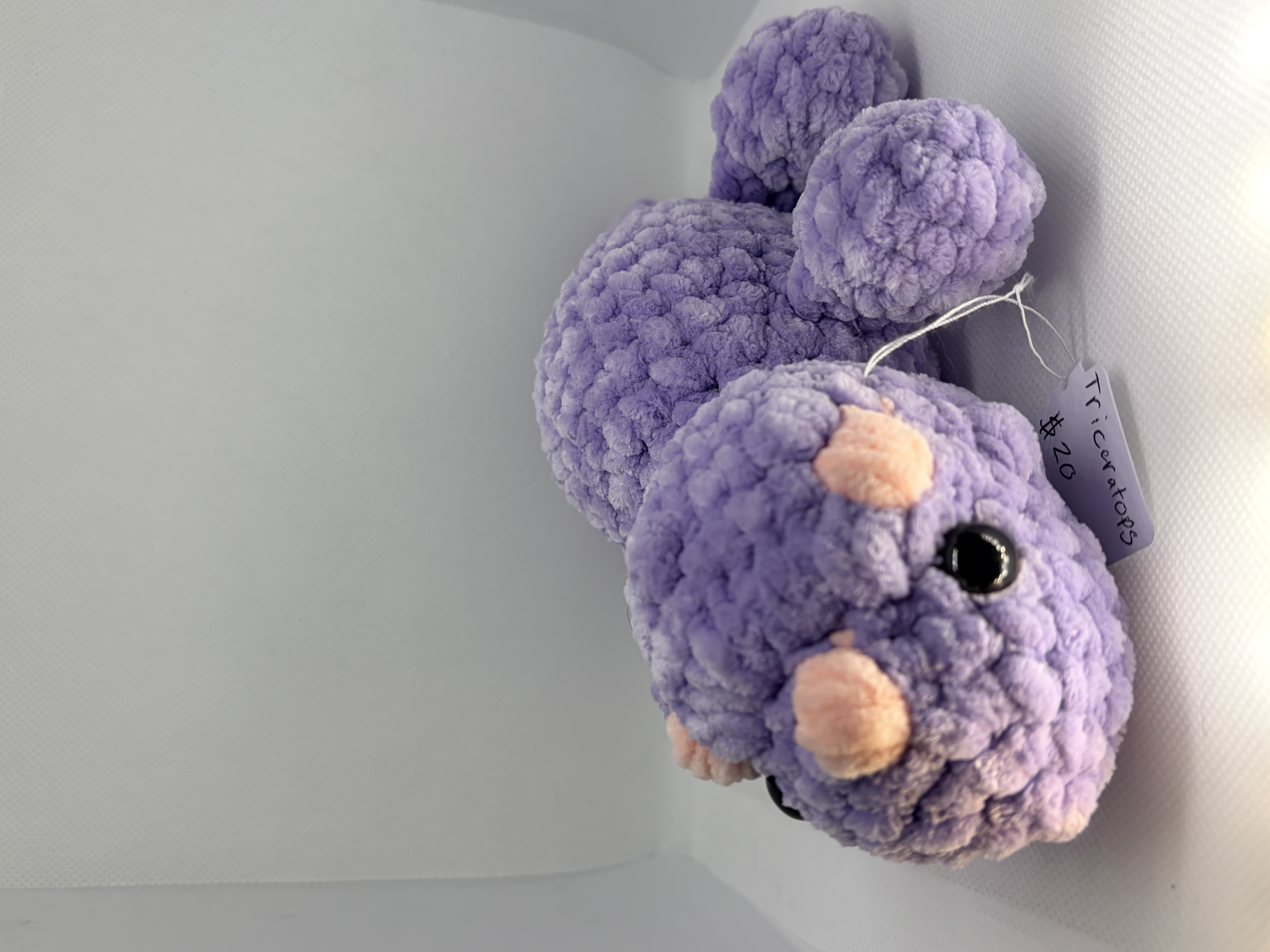 Purple triceratops 